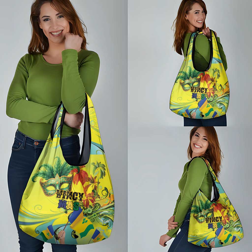 Vincy Mas Grocery Bag The Caribbean Hottest Carnival - Wonder Print Shop