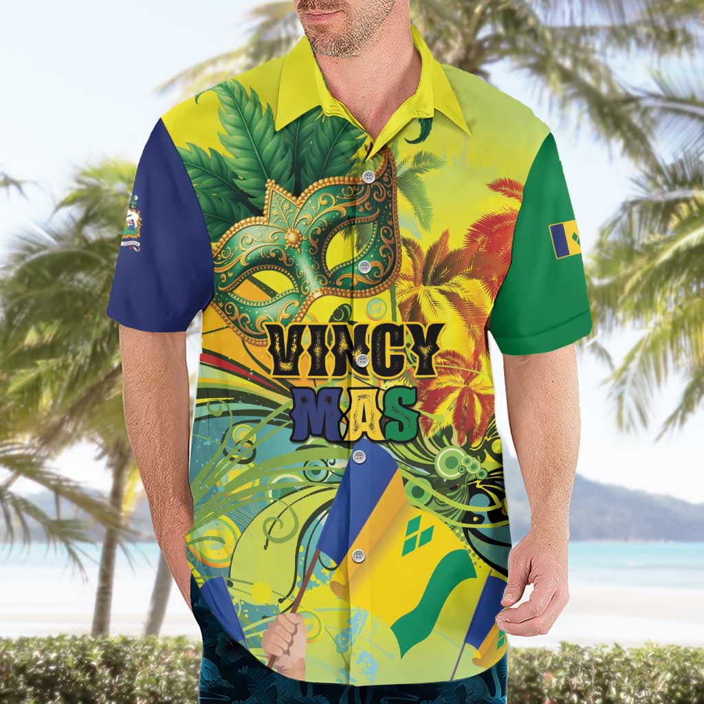 Personalized Vincy Mas Hawaiian Shirt The Caribbean Hottest Carnival - Wonder Print Shop