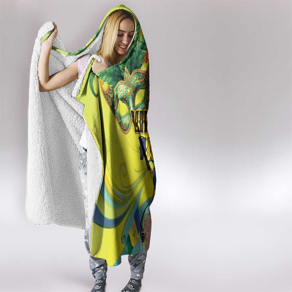 Vincy Mas Hooded Blanket The Caribbean Hottest Carnival - Wonder Print Shop