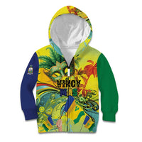 Personalized Vincy Mas Kid Hoodie The Caribbean Hottest Carnival - Wonder Print Shop