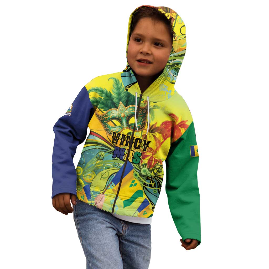 Personalized Vincy Mas Kid Hoodie The Caribbean Hottest Carnival - Wonder Print Shop