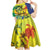 Personalized Vincy Mas Kid Short Sleeve Dress The Caribbean Hottest Carnival - Wonder Print Shop