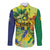 Personalized Vincy Mas Long Sleeve Button Shirt The Caribbean Hottest Carnival - Wonder Print Shop