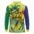 Personalized Vincy Mas Long Sleeve Polo Shirt The Caribbean Hottest Carnival - Wonder Print Shop