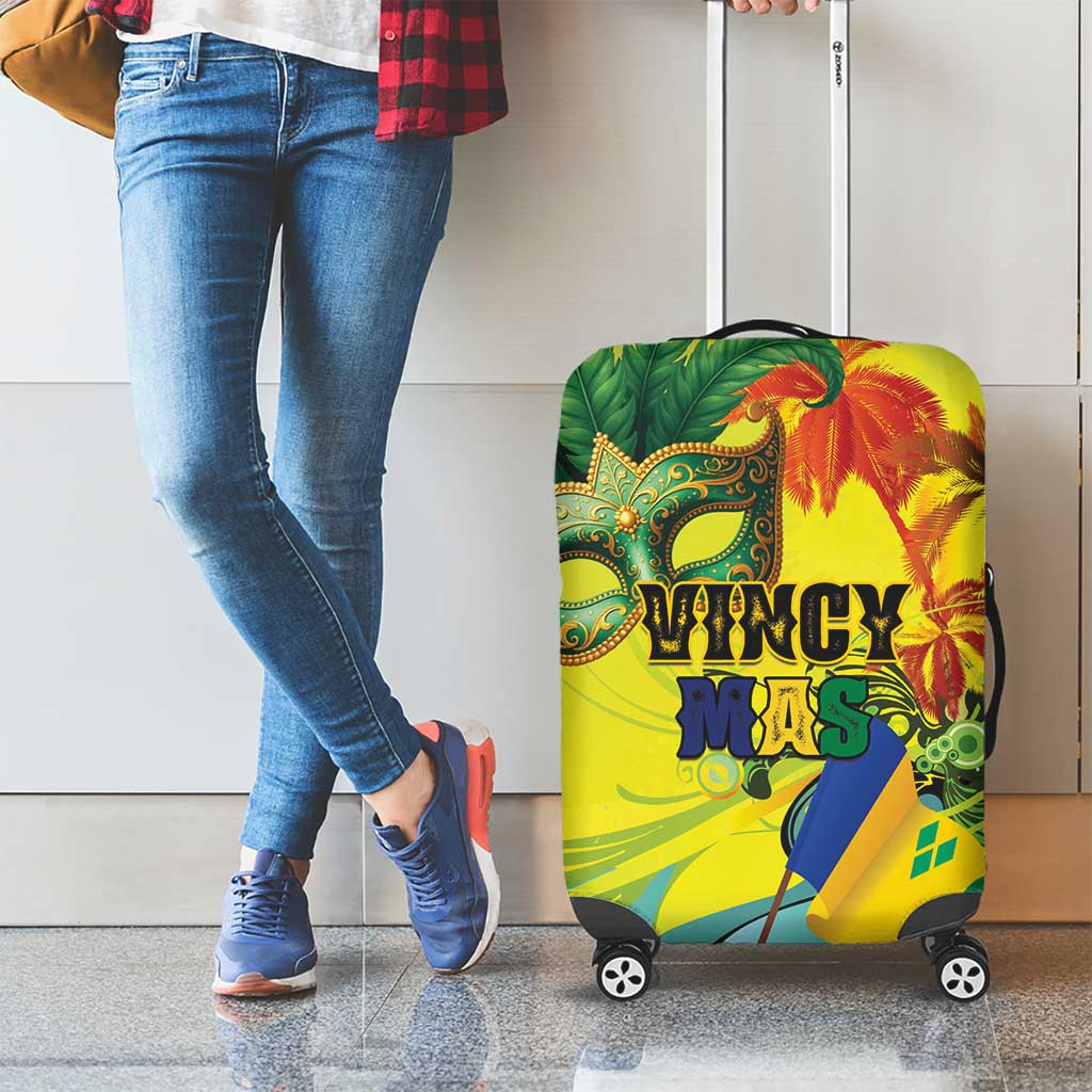 Vincy Mas Luggage Cover The Caribbean Hottest Carnival - Wonder Print Shop