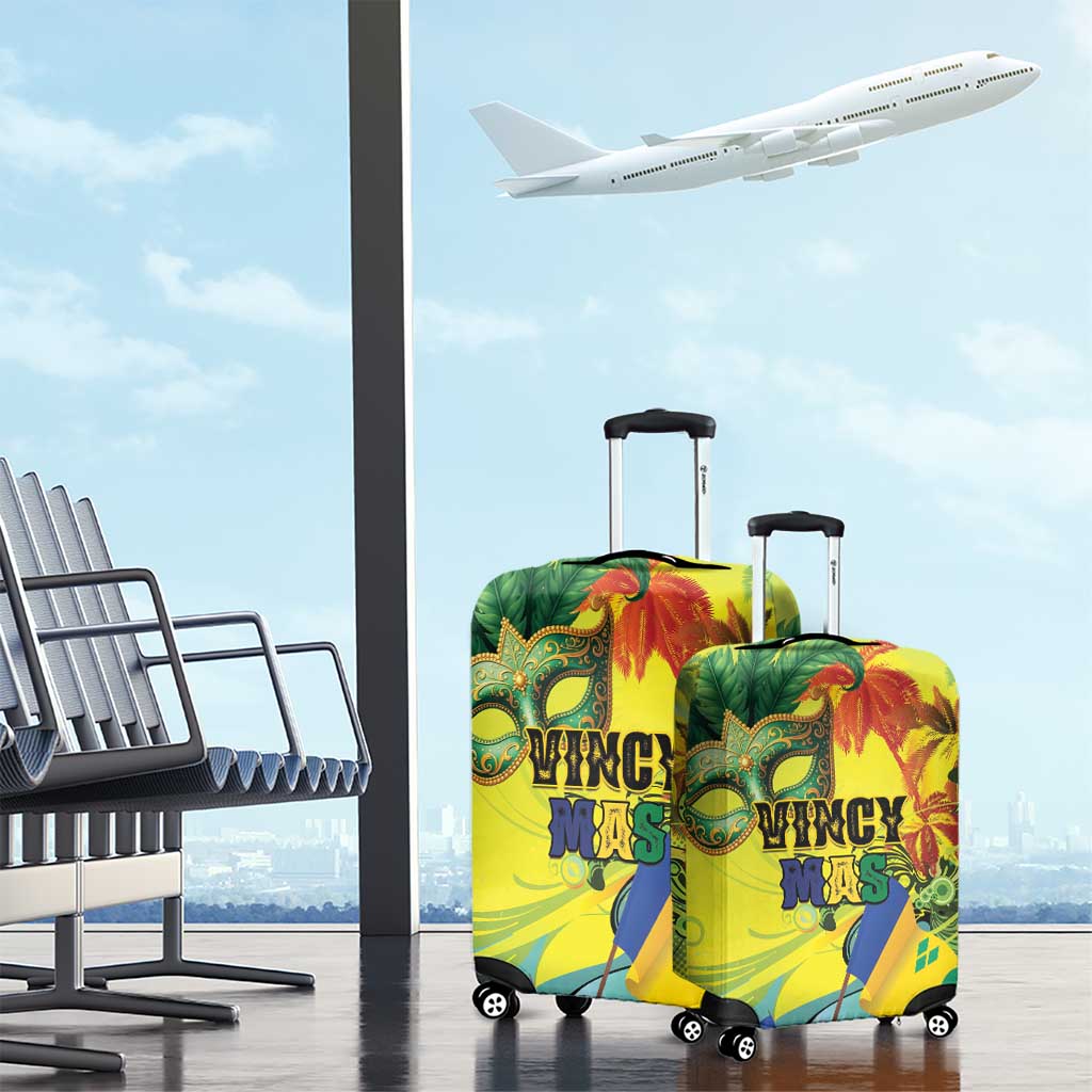 Vincy Mas Luggage Cover The Caribbean Hottest Carnival - Wonder Print Shop