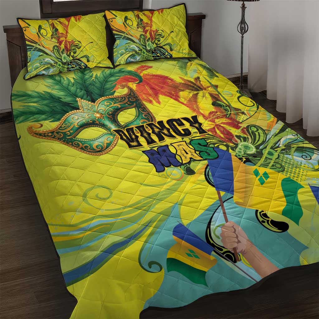 Vincy Mas Quilt Bed Set The Caribbean Hottest Carnival - Wonder Print Shop