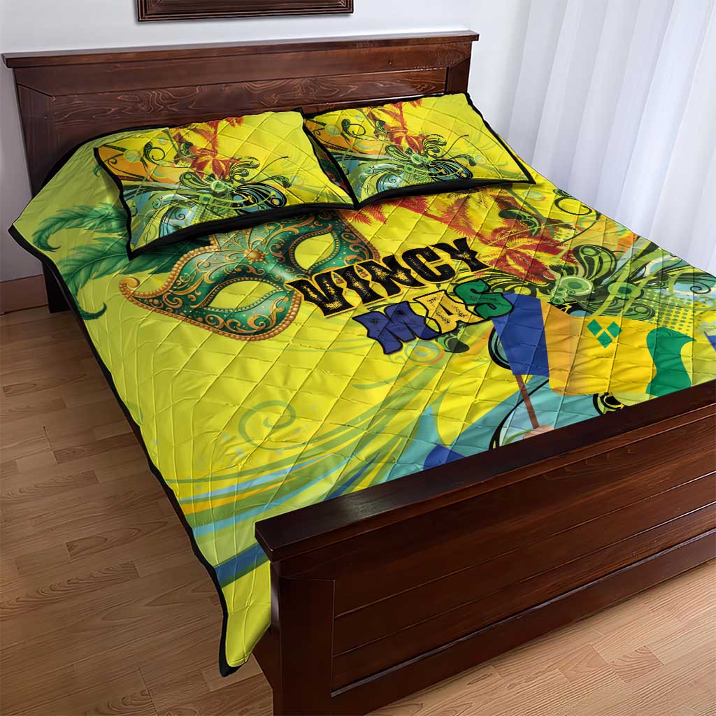 Vincy Mas Quilt Bed Set The Caribbean Hottest Carnival - Wonder Print Shop