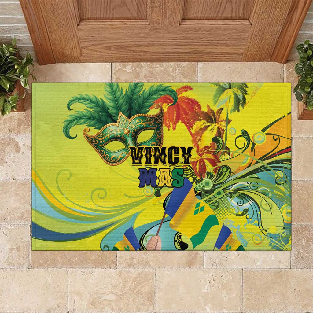 Vincy Mas Rubber Doormat The Caribbean Hottest Carnival - Wonder Print Shop