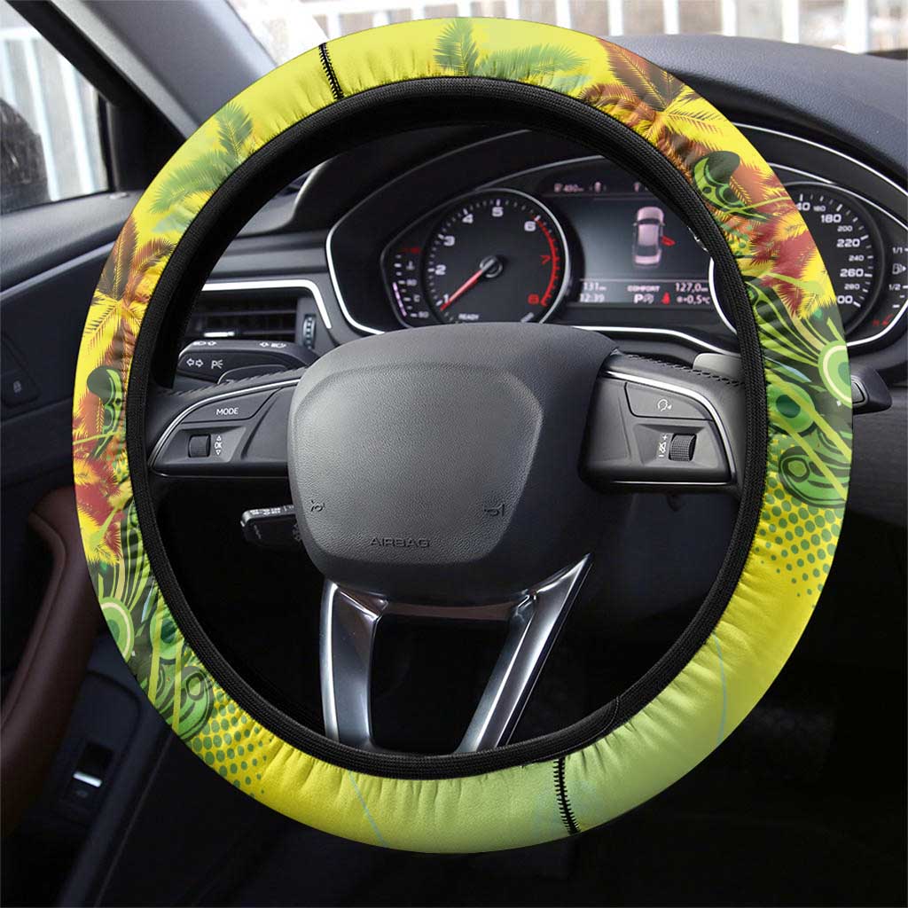 Vincy Mas Steering Wheel Cover The Caribbean Hottest Carnival - Wonder Print Shop