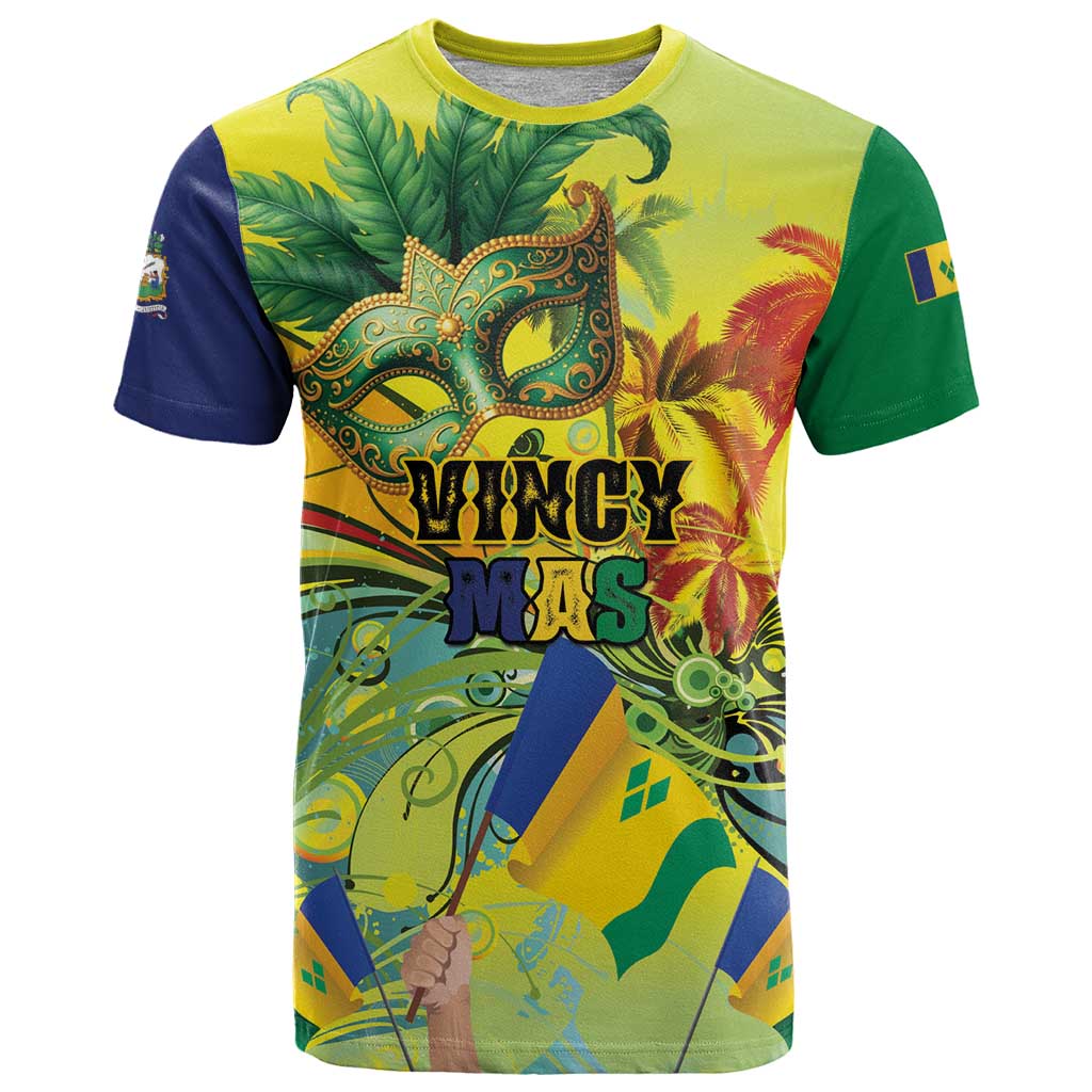 Personalized Vincy Mas T Shirt The Caribbean Hottest Carnival - Wonder Print Shop