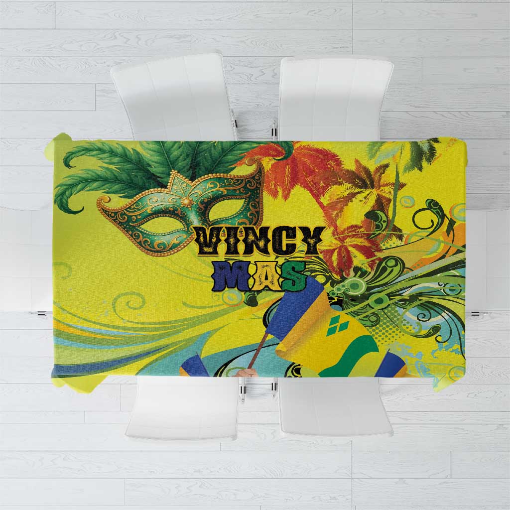 Vincy Mas Tablecloth The Caribbean Hottest Carnival - Wonder Print Shop