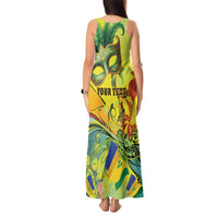 Personalized Vincy Mas Tank Maxi Dress The Caribbean Hottest Carnival - Wonder Print Shop