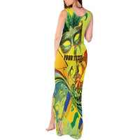 Personalized Vincy Mas Tank Maxi Dress The Caribbean Hottest Carnival - Wonder Print Shop