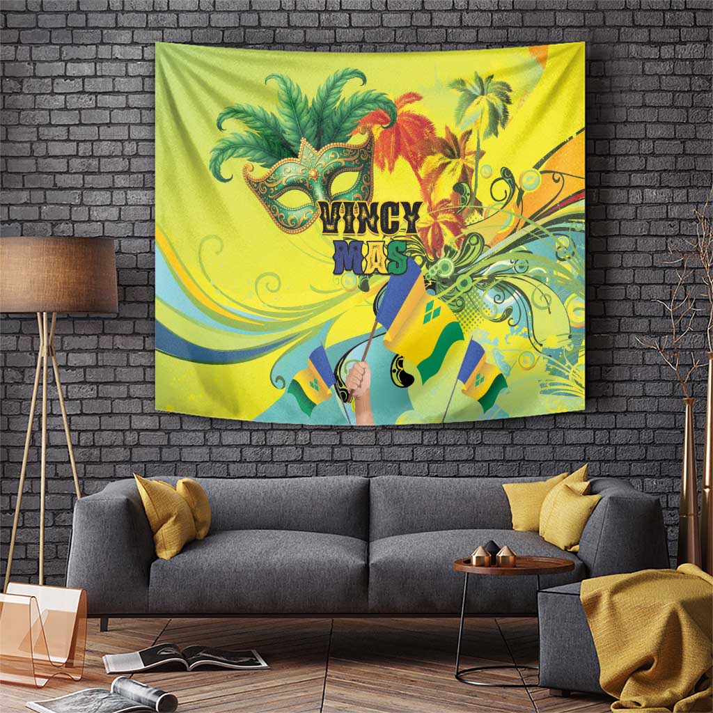 Vincy Mas Tapestry The Caribbean Hottest Carnival - Wonder Print Shop