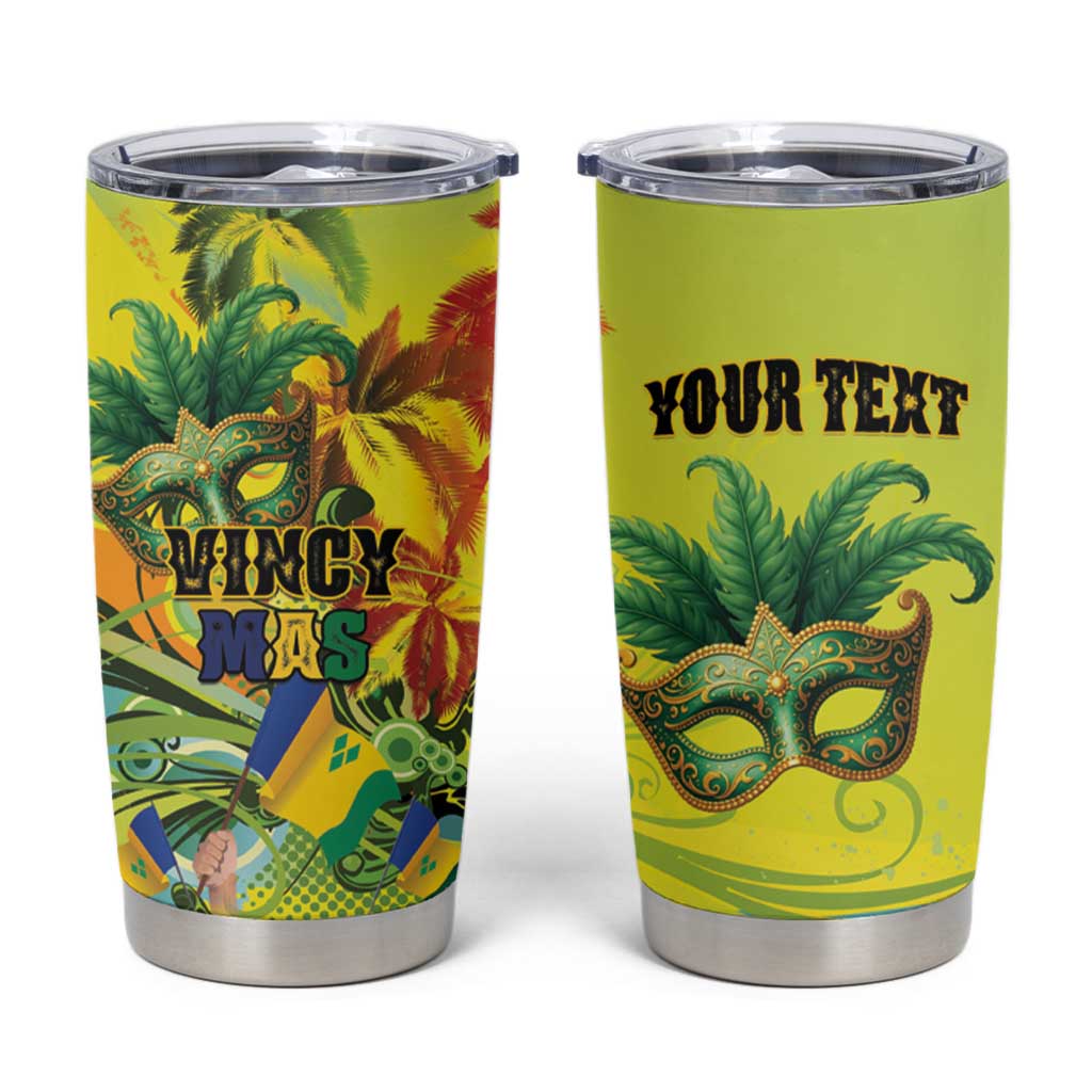 Personalized Vincy Mas Tumbler Cup The Caribbean Hottest Carnival - Wonder Print Shop