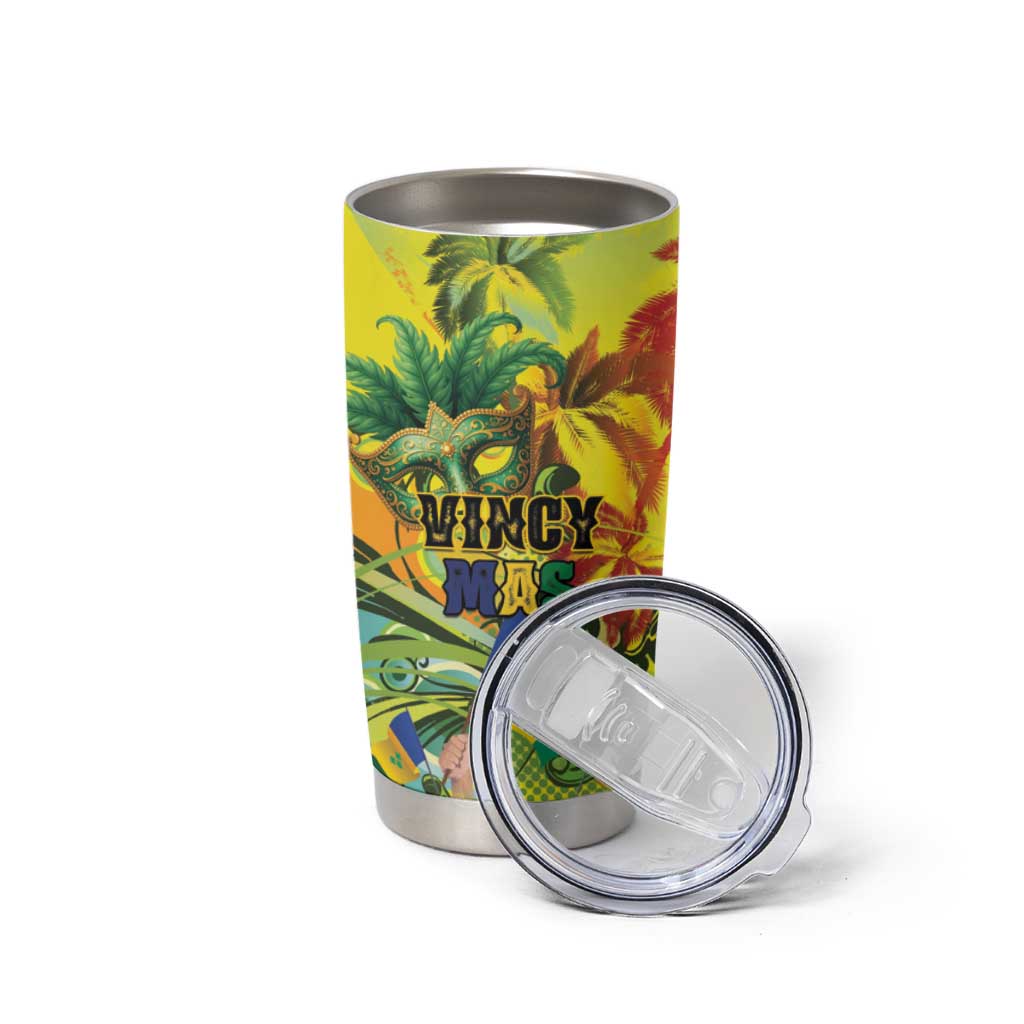 Personalized Vincy Mas Tumbler Cup The Caribbean Hottest Carnival - Wonder Print Shop
