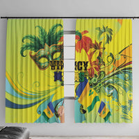Vincy Mas Window Curtain The Caribbean Hottest Carnival - Wonder Print Shop