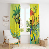 Vincy Mas Window Curtain The Caribbean Hottest Carnival - Wonder Print Shop