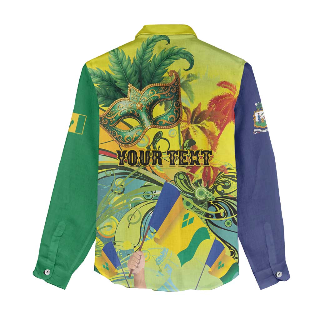 Personalized Vincy Mas Women Casual Shirt The Caribbean Hottest Carnival - Wonder Print Shop