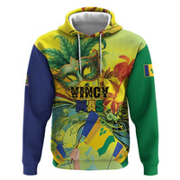 Personalized Vincy Mas Zip Hoodie The Caribbean Hottest Carnival - Wonder Print Shop