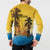 Personalized Xmas in July 2025 Button Sweatshirt Caribbean Summer Christmas - Wonder Print Shop