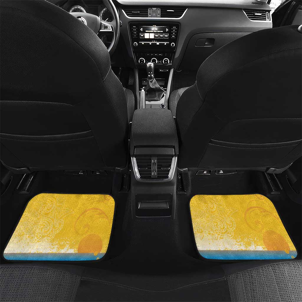 Xmas in July 2025 Car Mats Caribbean Summer Christmas - Wonder Print Shop