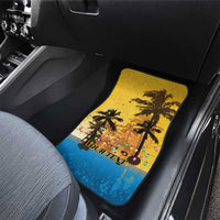 Xmas in July 2025 Car Mats Caribbean Summer Christmas - Wonder Print Shop