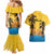 Personalized Xmas in July 2025 Couples Matching Mermaid Dress and Hawaiian Shirt Caribbean Summer Christmas - Wonder Print Shop