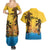 Personalized Xmas in July 2025 Couples Matching Summer Maxi Dress and Hawaiian Shirt Caribbean Summer Christmas - Wonder Print Shop
