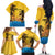 Personalized Xmas in July 2025 Family Matching Off The Shoulder Long Sleeve Dress and Hawaiian Shirt Caribbean Summer Christmas - Wonder Print Shop