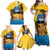 Personalized Xmas in July 2025 Family Matching Off Shoulder Maxi Dress and Hawaiian Shirt Caribbean Summer Christmas - Wonder Print Shop