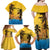 Personalized Xmas in July 2025 Family Matching Off Shoulder Maxi Dress and Hawaiian Shirt Caribbean Summer Christmas - Wonder Print Shop