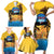 Personalized Xmas in July 2025 Family Matching Short Sleeve Bodycon Dress and Hawaiian Shirt Caribbean Summer Christmas - Wonder Print Shop