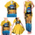 Personalized Xmas in July 2025 Family Matching Tank Maxi Dress and Hawaiian Shirt Caribbean Summer Christmas - Wonder Print Shop