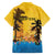Personalized Xmas in July 2025 Hawaiian Shirt Caribbean Summer Christmas - Wonder Print Shop