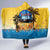 Xmas in July 2025 Hooded Blanket Caribbean Summer Christmas - Wonder Print Shop