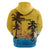 Personalized Xmas in July 2025 Hoodie Caribbean Summer Christmas - Wonder Print Shop