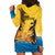 Personalized Xmas in July 2025 Hoodie Dress Caribbean Summer Christmas - Wonder Print Shop