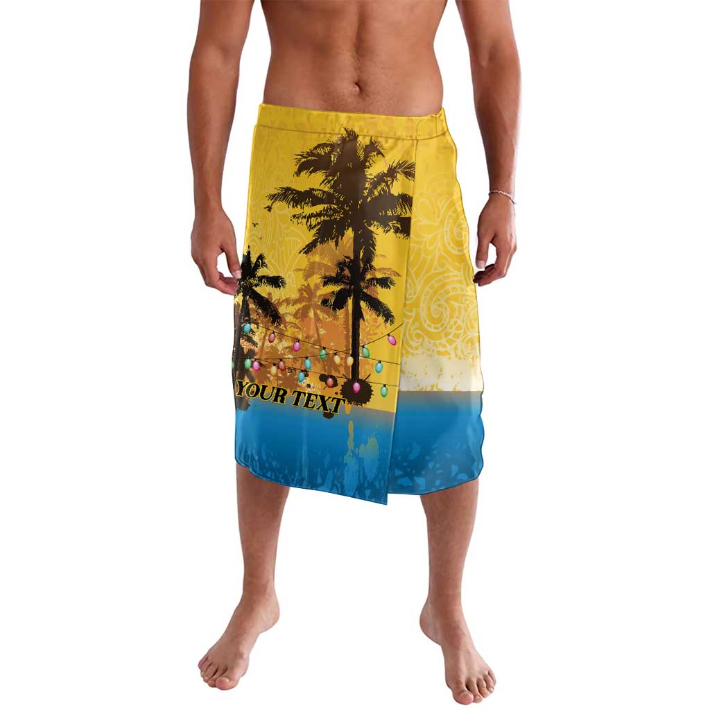 Personalized Xmas in July 2025 Lavalava Caribbean Summer Christmas - Wonder Print Shop