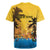 Personalized Xmas in July 2025 Rugby Jersey Caribbean Summer Christmas - Wonder Print Shop