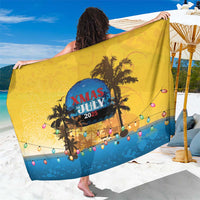 Xmas in July 2025 Sarong Caribbean Summer Christmas - Wonder Print Shop