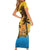 Personalized Xmas in July 2025 Short Sleeve Bodycon Dress Caribbean Summer Christmas - Wonder Print Shop