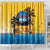 Xmas in July 2025 Shower Curtain Caribbean Summer Christmas - Wonder Print Shop