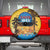 Xmas in July 2025 Spare Tire Cover Caribbean Summer Christmas - Wonder Print Shop