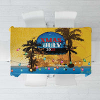 Xmas in July 2025 Tablecloth Caribbean Summer Christmas - Wonder Print Shop