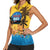 Personalized Xmas in July 2025 Women Sleeveless Polo Shirt Caribbean Summer Christmas - Wonder Print Shop