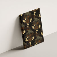 Javanese Batik Semen Canvas Wall Art Indonesian Traditional Pattern