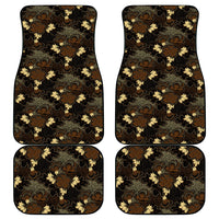 Javanese Batik Semen Car Mats Indonesian Traditional Pattern