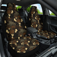 Javanese Batik Semen Car Seat Cover Indonesian Traditional Pattern
